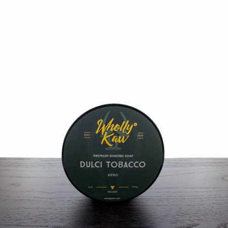 Wholly Kaw Shaving Soap, Dulci Tobacco
